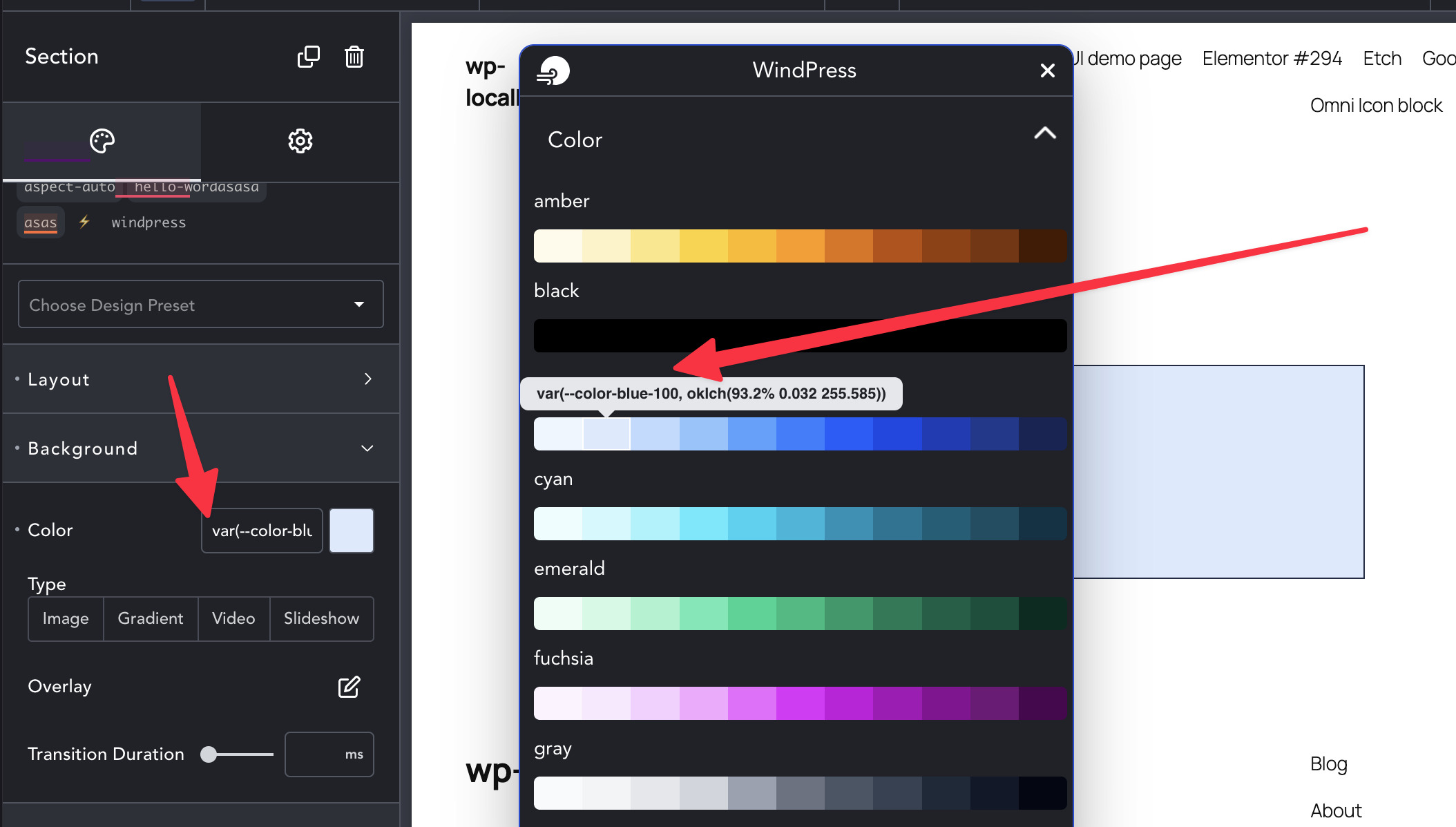 Variable Picker